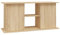 Gecheer Aquariumständer, Aquarium Unterschrank, Aquarium Tisch mit Stauraum, Unterschrank Aquarium, Sonoma-Eiche 121x41x58 cm Holzwerkstoff