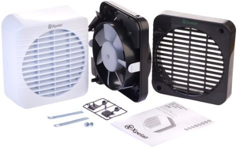 Xpelair GXC6 Kitchen Window, Panel or Wall Extractor Fan with Pull Cord Operation