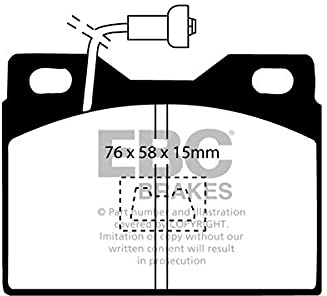 EBC DP41198R Ebc Brakepads Yellowstuff Dp41198