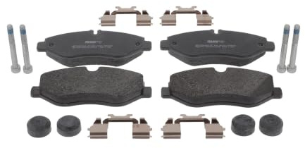 FERODO Brake Pads | FVR4036 | OE-Matching Quality | Eco-Friction Fuse+ Technology | Pack of 4