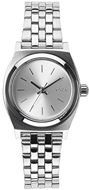 Nixon Damen-Armbanduhr XS Small Time Teller Analog Quarz Edelstahl A3991920-00
