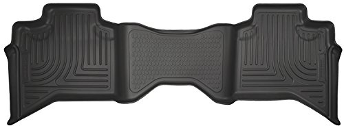 Husky Liners Weatherbeater Fußmatten, passend für Dodge Ram 1500 (nur 19–24 Classic Body) Quad Cab, 2. Reihe, 1 Stück, Schwarz – 19031