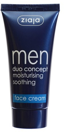 Ziaja Men duo concept moisturising day and night face cream