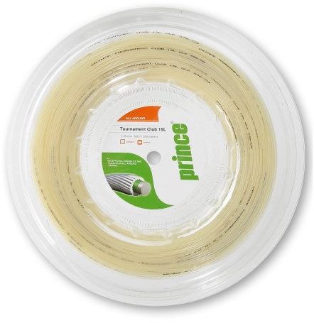 Prince Tennissaite Tournament Nylon 200m, Natur, 1,38 mm