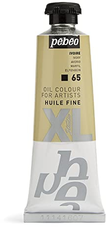 Pébéo - Huile Fine XL 37 ml - Peinture à l’Huile Blanc Ivoire – Peinture à l’Huile Pébéo - Blanc Ivoire 37 ml 937065