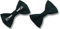 Great British Tie Club Satin Clip sur Nœud Papillon - Différentes Couleurs (Bouteille Verte)