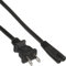 InLine 16650Y - Cable de alimentación (enchufe estadounidense a enchufe europeo C7, 0,5 m)