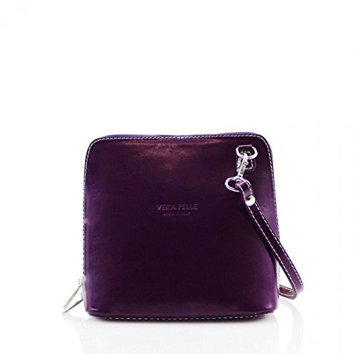 Vera Pelle , Sac bandoulière pour femme - violet - violet,