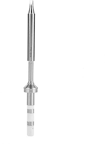 Akozon Lötkolben Tipp, 7 Arten Mini Edelstahl Lötkolben Tipps Ersatz für TS100 Lötkolben, Pocket-Größe Smart Mini Portable elektrische Lötkolben Station Kit(TS-D24)