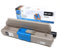 1x Toner (ersetzt C301/321) für Oki C301 C321DN C301DN MC332DN MC342DN MC342DNW MC340 Series 44973533 44973534 44973535 44973536 - Black 2.200 Seiten