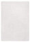 misento Shaggy Hochflor Teppich für Wohnzimmer Langflor, schadstoff geprüft 100% Polypropylen, Creme-weiß 67 x 140 cm