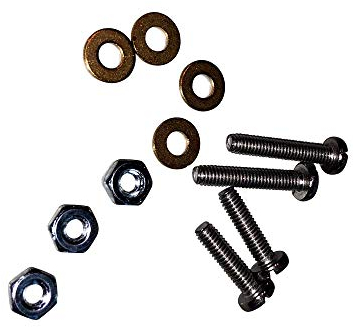 Phono-Schrauben Set 12-teilig für Headshell Tonabnehmer Systeme