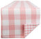 DII Chemin de Table 100 % Coton à Carreaux Vichy, 35,6 x 274,3 cm, Rose