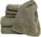 my cocooning Handtuch Set Stones 6-teilig Grün | kuschelweich & saugfähig | 100% Baumwolle | 2X große Duschtücher (70x140cm) & 4X kleine Handtücher (50x90cm) | waschmaschinenfest