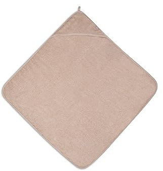 Jollein Cape de Bain Terry, 75 cm Longueur x 75 cm Largeur, Rose Pâle