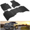 CKPEOR Fußmatten Kompatibel für 2013-2018 Dodge Ram 1500/2500/3500 Mannschaftskabine, 2019 Dodge Ram 1500 Classic Allwetterschutz TPE Vordere und hintere Reihe Bodenbeläge OEM Slush Mat Liner Set