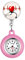 Avaner Krankenschwesteruhr Pflegeruhr Analog Quarzwerk FOB Ansteckuhr mit Pin/Clip Arzt Doktor Medical Taschenuhr aus Silikon
