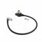 Hangton 12G SDI Video Galvanic Isolator Right Angle BNC Cable SDI Protector Surge Protector for RED Komodo Alexa Blackmagic Camera Atomos Monitor (Black Angled)