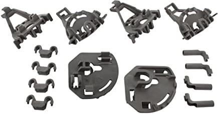 Paxanpax PLD1278 Compatible for Bosch, Neff, Siemens Multi-Model Fitting Dishwasher Lower Basket Bearing Kit Grey 00418675