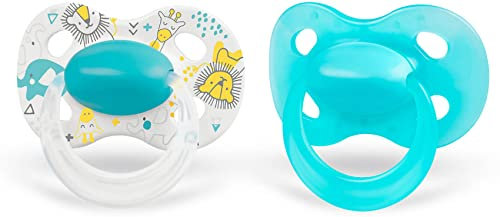Schnuller Original, Gr. 1, türkis, 2er Set