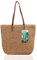 YXQSED Sac de Plage Plage extérieure Rotin tissé à la Main Sac Mode Casual Grande capacité Sac de Paille Sac de Rangement Sac de Plage Sac à Main en rotin Vintage