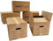 W.E. Roberts 30 Large Strong Cardboard House Moving Boxes with Carry Handles Room List, Removal Packing boxes Boxes for moving house with Tape and Bubble Wrap