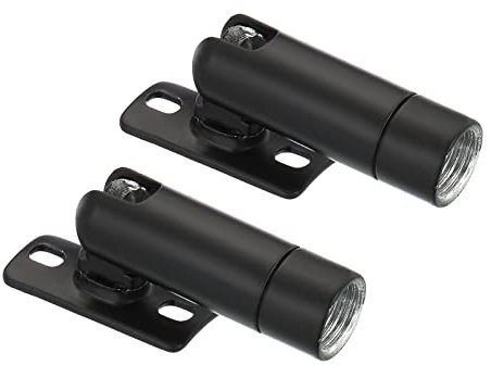 PATIKIL 180/350 Gradi Inclinato Soffitto Luce Adattatore, 2pz M10 Filetto con Base Lampadari Pendente Illuminazione Adattatore per Angolo o Irregolare Soffitto, Nero