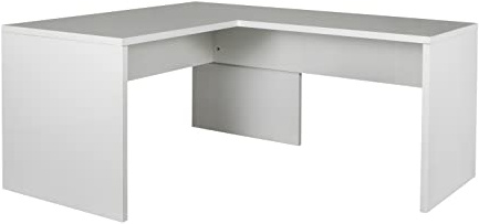 Composad | Bureau d'angle de la Ligne Dessin, (LxHxP) 180 x 72 x 169 cm, Couleur laqué Blanc, Bureau, fabriqué en Italie