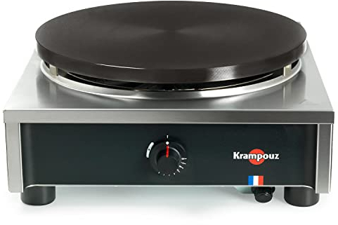 Crepes maker Crepesgerät 40cm Krampouz Komfort Eckig Gas manuell mit Batteriezündung