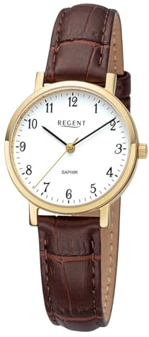 REGENT Damenuhr mit Saphirglas 12100786