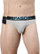 FASO Pack Ok 2 Underwer für Herren, Cool Dri Feuchtigkeitstransport, kein Hochrutschen für Herren, Super Baumwolle, Farbe & Pflegeleichte Unterwäsche, Greymel-inkblu, XX-Large