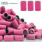 Bandas de Lijado de Uñas de Grano 180 para Taladro de Uñas, Banda de Lijado Rosa para Taladro de Uñas Bandas de Lijado Finas para Gel, Uñas Naturales para Manicura y Pedicura