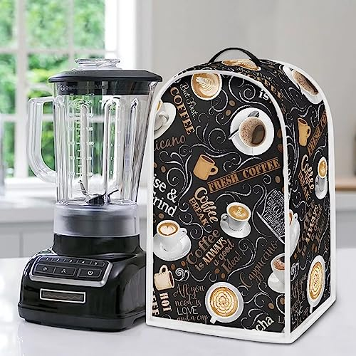Psesaysky Coffee Blender Cover Cloth Cover for Mixers Anti-sputtering Durable Juice Cover Fit for Most Standard Blenders Variety of Styles Kitchen Tool