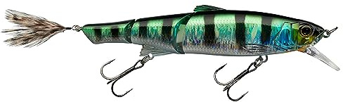 Illex Wobbler Sleek Mikey 160 Swimbait, 16cm, 48g, Kunstköder Hardbait für Hecht & Zander, schwimmend, vielseitiger Hardbait für Stop-and-Go, lineares Einholen, Süßwasserangeln