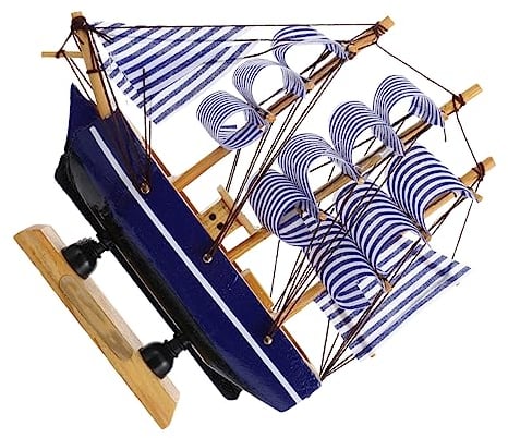 Graduation Sailing Boat Cake Topper - Decorative Ship Cake Decoration for Graduation Party, Assorted Colors, 5.5 X 5.1 X 1.6 Inches, Reusable and Easy to Use