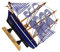 Graduation Sailing Boat Cake Topper - Decorative Ship Cake Decoration for Graduation Party, Assorted Colors, 5.5 X 5.1 X 1.6 Inches, Reusable and Easy to Use