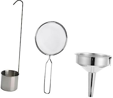 GRIRIW Embudos De Acero Inoxidable Prácticos Embudo Para Aceite y Vino Accesorio Para Frascos Domésticos y Líquidos