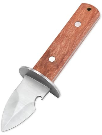 MILLION SOURCE Coltello da Ostriche, Coltello per ostriche e apribottiglie,per Crostacei o Formaggi a Pasta Dura, BBQ, ristoranti, incontri all'aperto