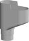 4Home&Garden | Universalstück zur Fallrohr Zusammenführung Weiß | Dachrinnensystem 60 mm Typ250 Fallrohr DN 60