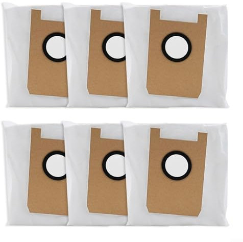 ZYNCUE PACLK Lot de 6/12 sacs à poussière pour aspirateur Ultenic pour robot T10 Lite de grande capacité
