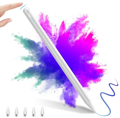 Stylet pour Écrans Tactiles - Stylo Capacitif Haute Sensibilité Universel - Compatible iPad Pro/Mini/Air, iPhone, Samsung Galaxy, Xiaomi, Lenovo et Tablettes Android - Précision Supérieure