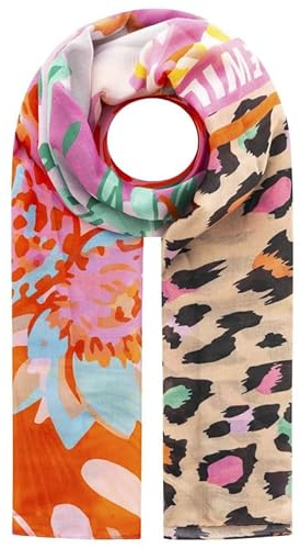 Zwillingsherz Schal Damen Halstuch viele verschiedene Muster Freizeit 80% Polyester 20% Viskose