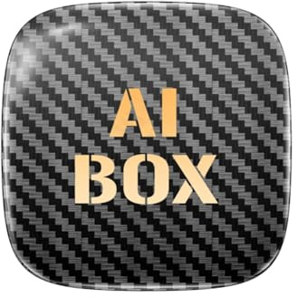 Jnchdghwa AI Box CarPlay Inalámbrico Android Auto/Carplay/Android 13 Smart TV Box WiFi 6 Bluetooth Adaptador Inalámbrico para Coche 2+32G