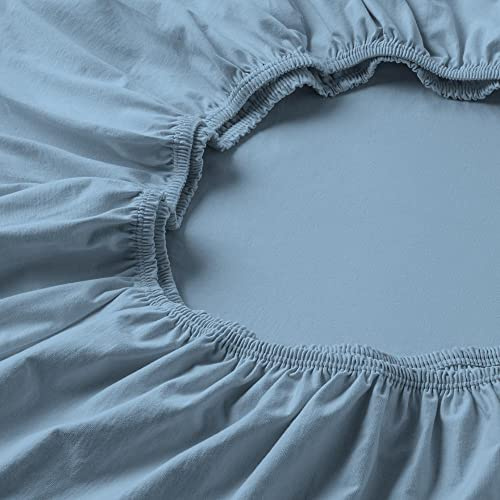ESTELLA Spannbetttuch Zwirnjersey | hellblau