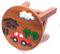 ROMBOL Handgefertigter Kinderhocker, Holz, Kinderhocker:Auto