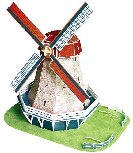 AK Sport C089H 3D Puzzle Holland Mühle, 45 teilig