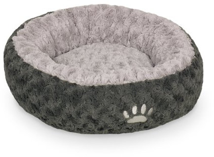Nobby Komfortbett Donut Seoli, dunkelgrau-hellgrau, Ø 45