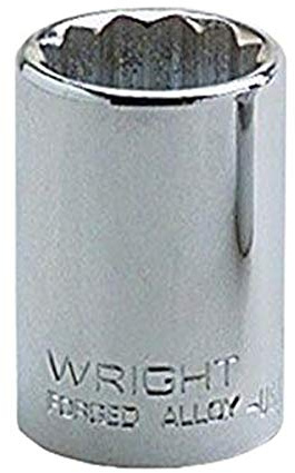 Wright Tool 24117 17mm 1/2 Drive 12-Point Standard Metric Socket