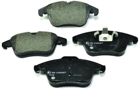 HELLA 8DB 355 013-621 Bremsbeläge - für Verschleißwarnanzeige vorbereitet | Kompatibel mit: JAGUAR S-TYPE II, XF I, XF SPORTBRAKE, XJ, XK II Cabriolet, XK II Coupe