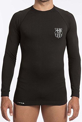 Maillot Thermique fit Barca - Collection Officielle FC Barcelone - Taille Adulte Homme S/M